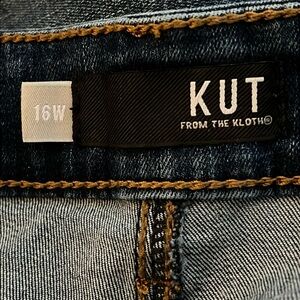 Kut from the Kloth Natalie High Rise Fab AB bootcut jeans